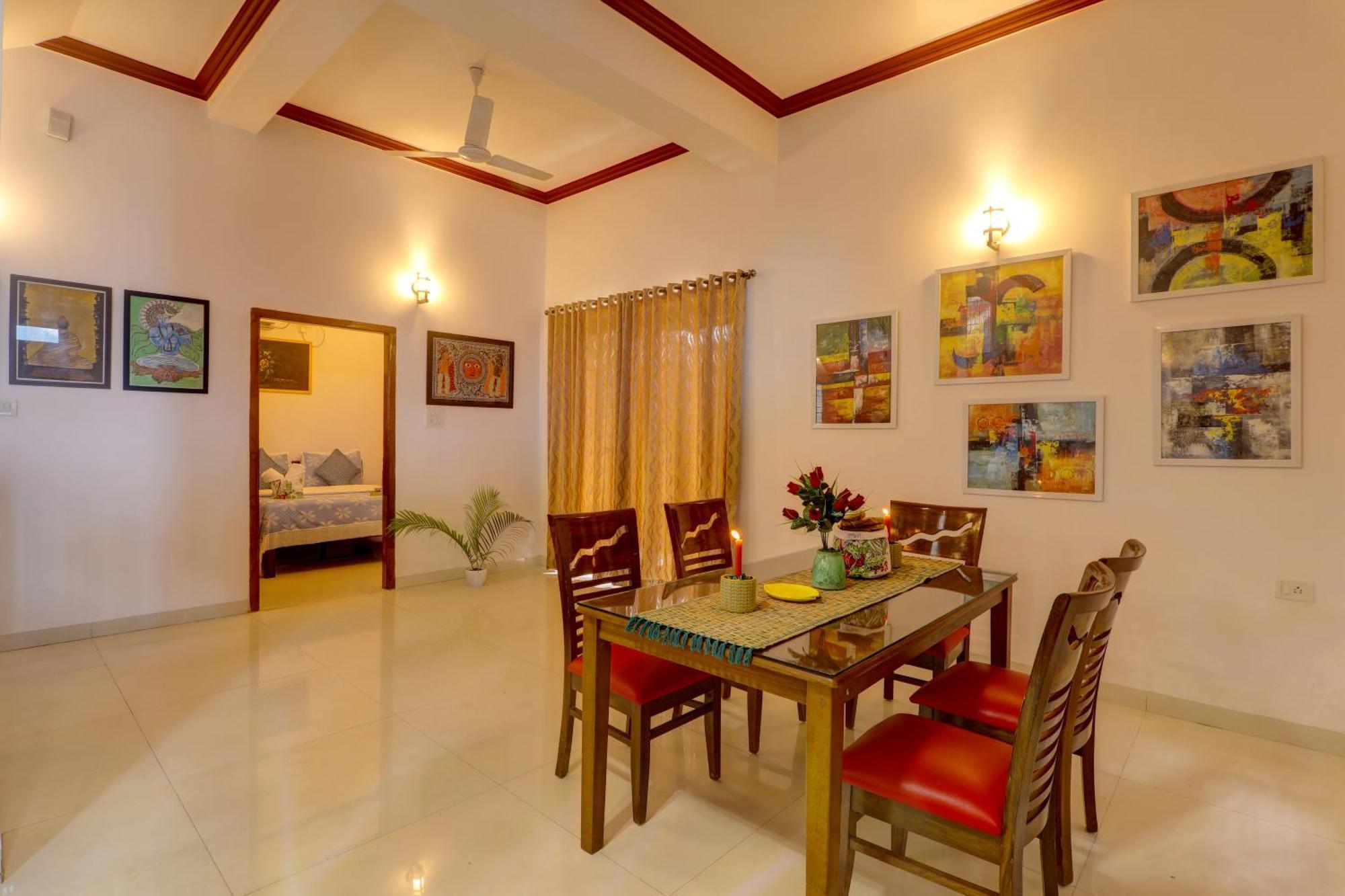 Ludo Private Pool Villa, Wifi-Caretaker-Parking, North Goa Бага Экстерьер фото